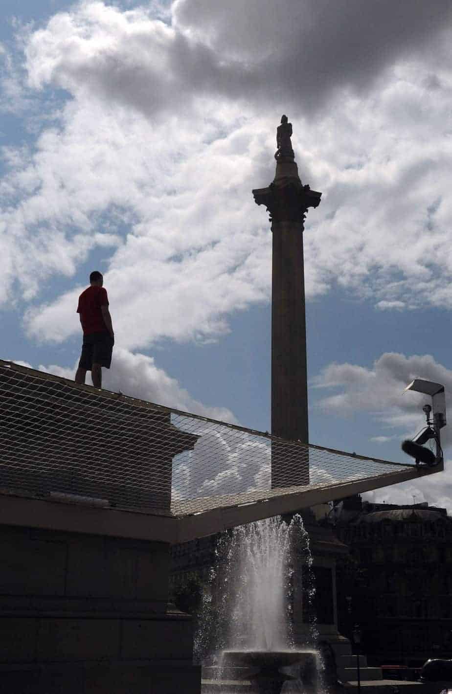 Antony Gormley's Fourth Plinth Installation Begins
