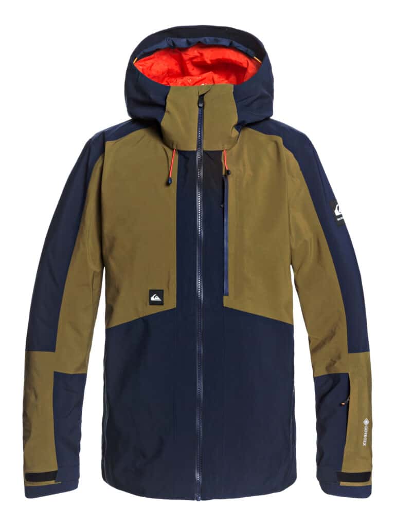 Snow jacket design from Quiksilver Recycled for Radness collection.