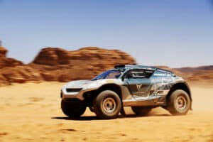 ABT CUPRA XE during the Desert X-Prix in Alula, Saudi Arabia. (Photo Credit: Sam Bloxham / LAT Images)